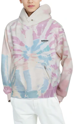 Represent SS23 Colorblock Logo Print Drawstring Hoodie Multicolor - Men’s MH4004-454 Cheap Represent SS23 Colorblock Logo Print Drawstring Hoodie Multicolor - Men’s MH4004-454