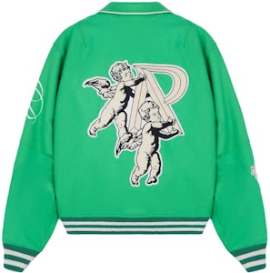 REPRESENT SS23 刺绣字母拉链夹克 男女同款 绿色 MJ1008-301 Lookbook REPRESENT SS23 刺绣字母拉链夹克 男女同款 绿色 MJ1008-301