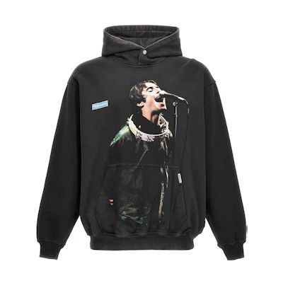 Represent SS23 Graphic Hoodie Black M0429-703