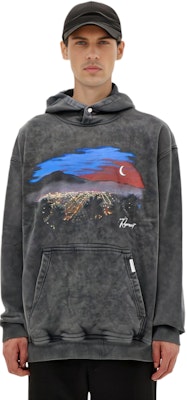 REPRESENT SS23 Landscape Grafik Cetak Pullover Sweatshirt Kelabu. M04282-20 Shop REPRESENT SS23 Landscape Grafik Cetak Pullover Sweatshirt Kelabu. M04282-20