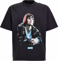REPRESENT SS23 Liam Gallagher Collab Black Rock Print Short Sleeve T-Shirt Men M05243-171 REPRESENT SS23 Liam Gallagher Collab Black Rock Print Short Sleeve T-Shirt Men M05243-171
