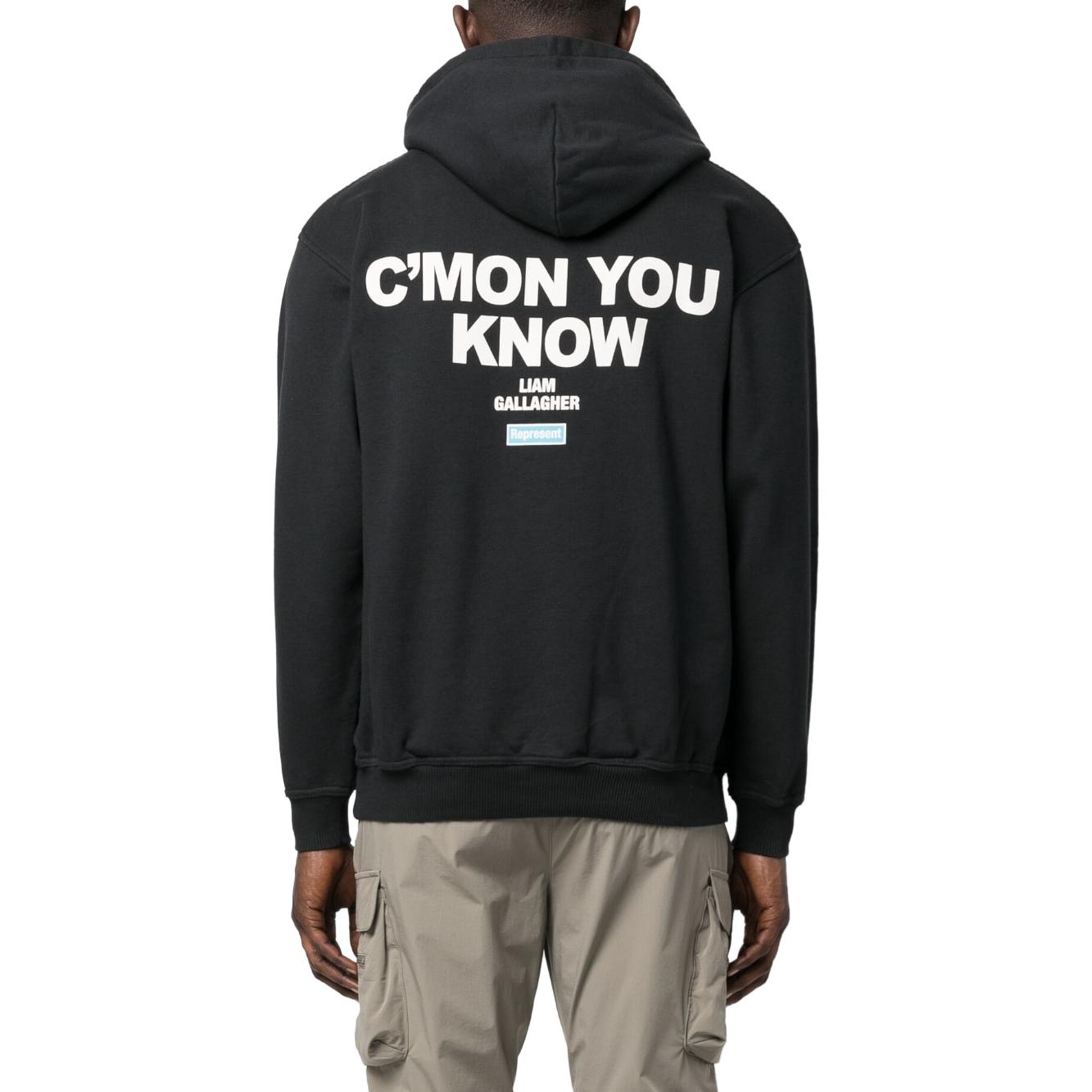 Purchase REPRESENT SS23 Logo Graphic Sweatshirt Unisex Black M04298