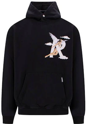 Represent SS23 Logo Print Pullover Hoodie Black Long Sleeve M04273-01 Order Represent SS23 Logo Print Pullover Hoodie Black Long Sleeve M04273-01