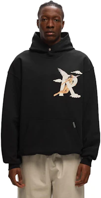 Represent SS23 Logo Print Pullover Hoodie Black Long Sleeve M04273-01 Shop Represent SS23 Logo Print Pullover Hoodie Black Long Sleeve M04273-01