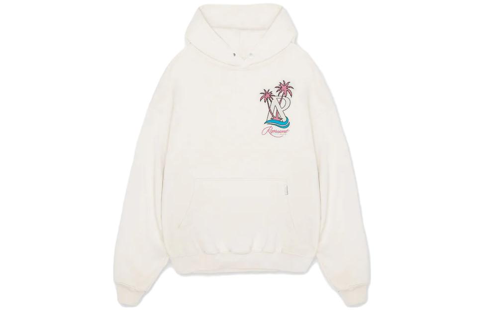 Represent SS23 Oversized Hoodie Letter Print White MH4002-72