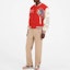 Shop REPRESENT SS23 Red Letter Print Varsity Baseball Jacket for Men. M01223-239