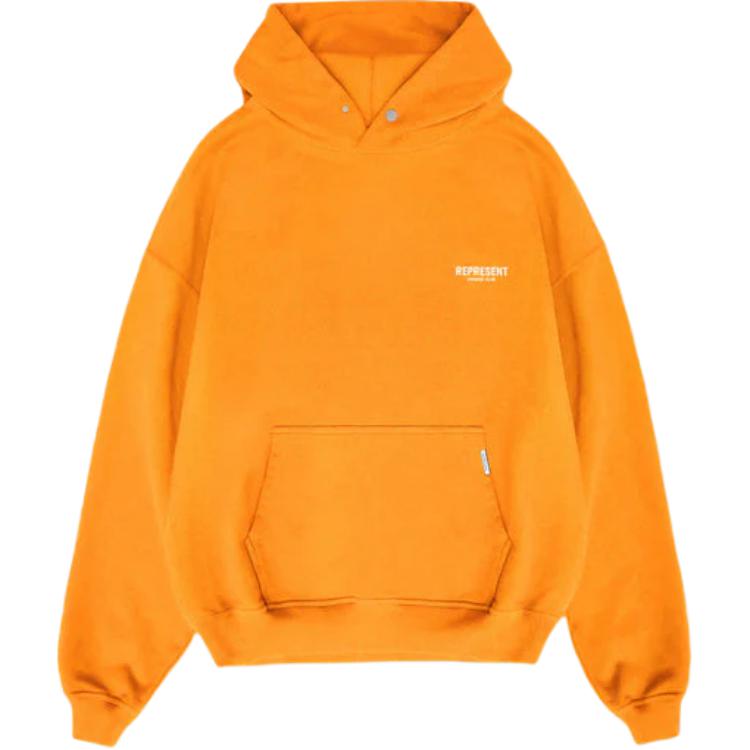 Represent SS23 Solid Color Hoodie Yellow M04153-237