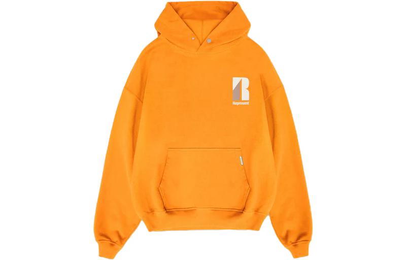 Represent SS23 Solid Color Logo Hoodie - Orange M04278-322