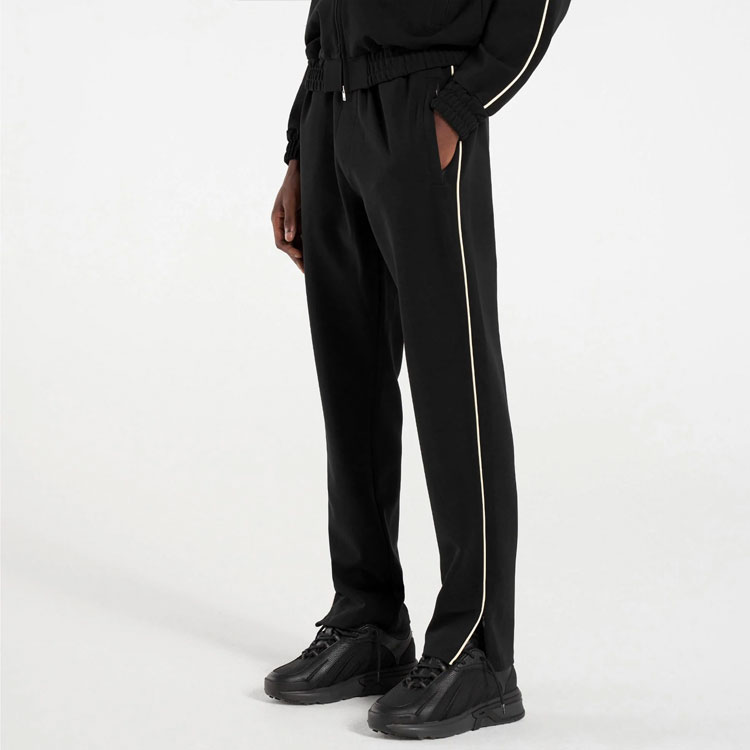 Purchase REPRESENT 夏季胶囊系列 黑色松紧腰拉链针织休闲裤 M08185-246