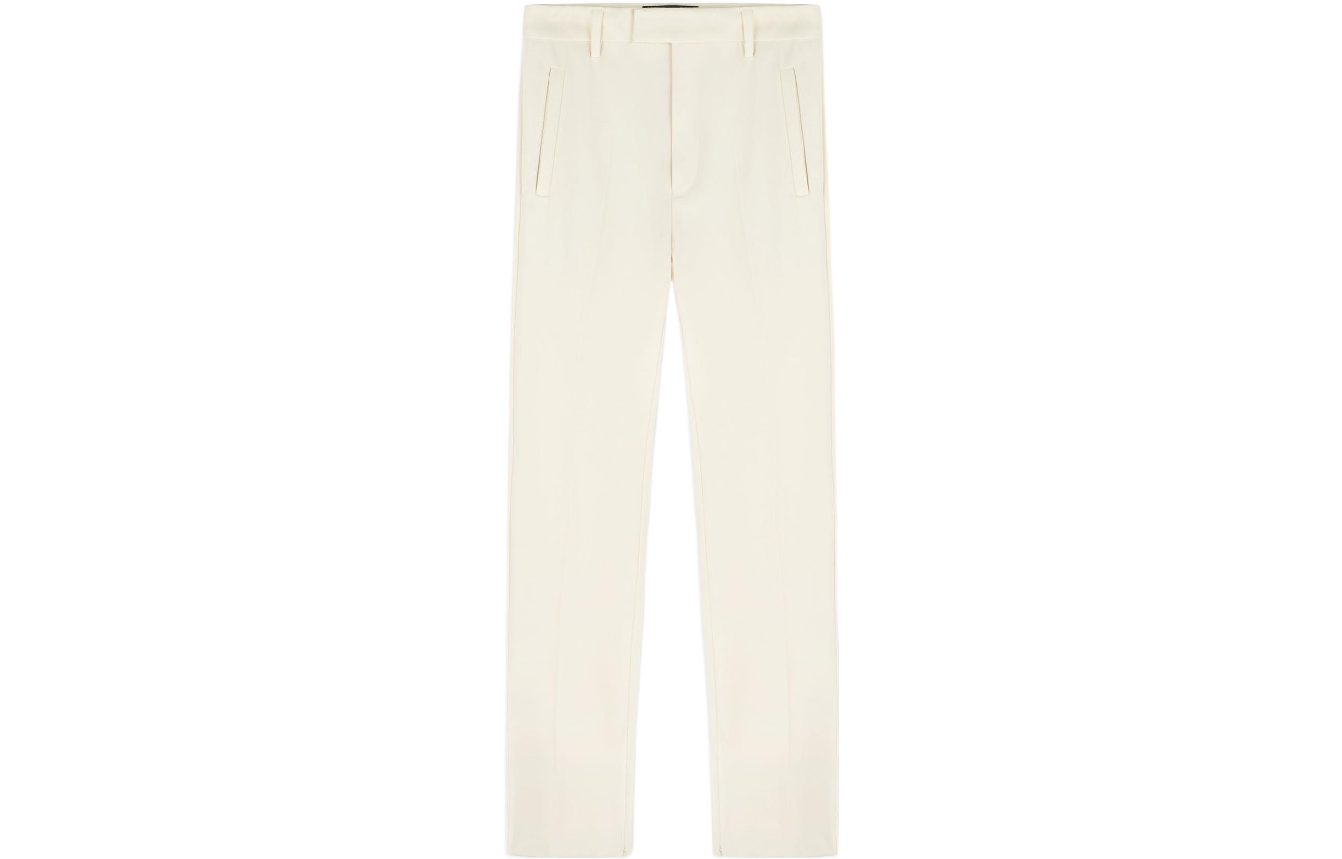 REPRESENT Summer Capsule  Cream White Relaxed Straight Casual Pants. M08093-94