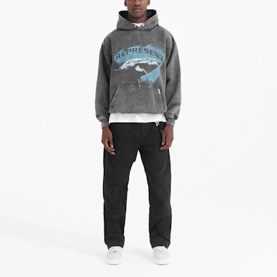 Represent Vintage Graphic Print Pullover Hoodie - Style M04222-20 Lookbook Represent Vintage Graphic Print Pullover Hoodie - Style M04222-20