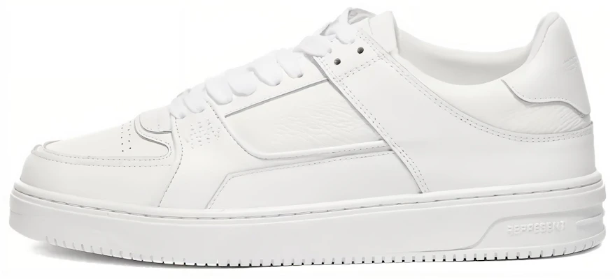 REPRESENT White Low-Top Leather Sneakers M12046-721 Buy REPRESENT White Low-Top Leather Sneakers M12046-721