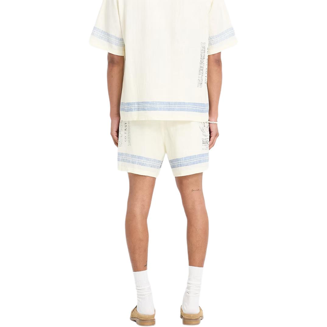 Purchase REPRESENT x DUKE DEXTER FW24  Lightweight Elastic Pocket Shorts Beige. MLM723-299