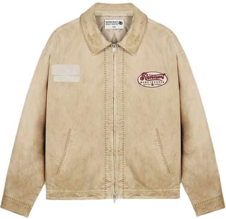 represent-x-duke-dexter-retro-logo-zip-jacket-sand-men-s-fw-24-collaboration-mlm-176-087