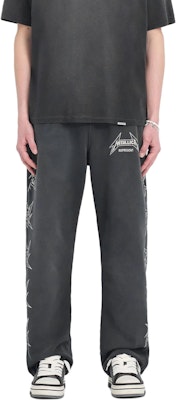 REPRESENT x METALLICA SS24 Seluar Santai Pinggang Getah Hitam Lelaki. MLM4376-230 Shop REPRESENT x METALLICA SS24 Seluar Santai Pinggang Getah Hitam Lelaki. MLM4376-230