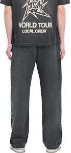 REPRESENT x METALLICA SS24 黑色裂纹印花松紧腰休闲裤 男款 MLM4376-230 Purchase REPRESENT x METALLICA SS24 黑色裂纹印花松紧腰休闲裤 男款 MLM4376-230