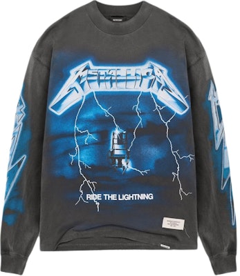 REPRESENT x METALLICA SS24 Kemeja Lengan Panjang Grafik Vintage Kelabu MLM4384-020 Buy REPRESENT x METALLICA SS24 Kemeja Lengan Panjang Grafik Vintage Kelabu MLM4384-020