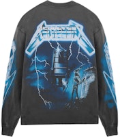 REPRESENT x METALLICA SS24 グラフィッククルーネック長袖Tシャツ ヴィンテージグレー MLM4384-020 Lookbook REPRESENT x METALLICA SS24 グラフィッククルーネック長袖Tシャツ ヴィンテージグレー MLM4384-020
