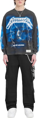 REPRESENT x METALLICA SS24 Kemeja Lengan Panjang Grafik Vintage Kelabu MLM4384-020 Shop REPRESENT x METALLICA SS24 Kemeja Lengan Panjang Grafik Vintage Kelabu MLM4384-020