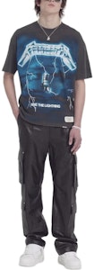 REPRESENT x METALLICA 闪电图案灰色圆领短袖男士T恤 SS24款 MLM4356-020 Shop REPRESENT x METALLICA 闪电图案灰色圆领短袖男士T恤 SS24款 MLM4356-020