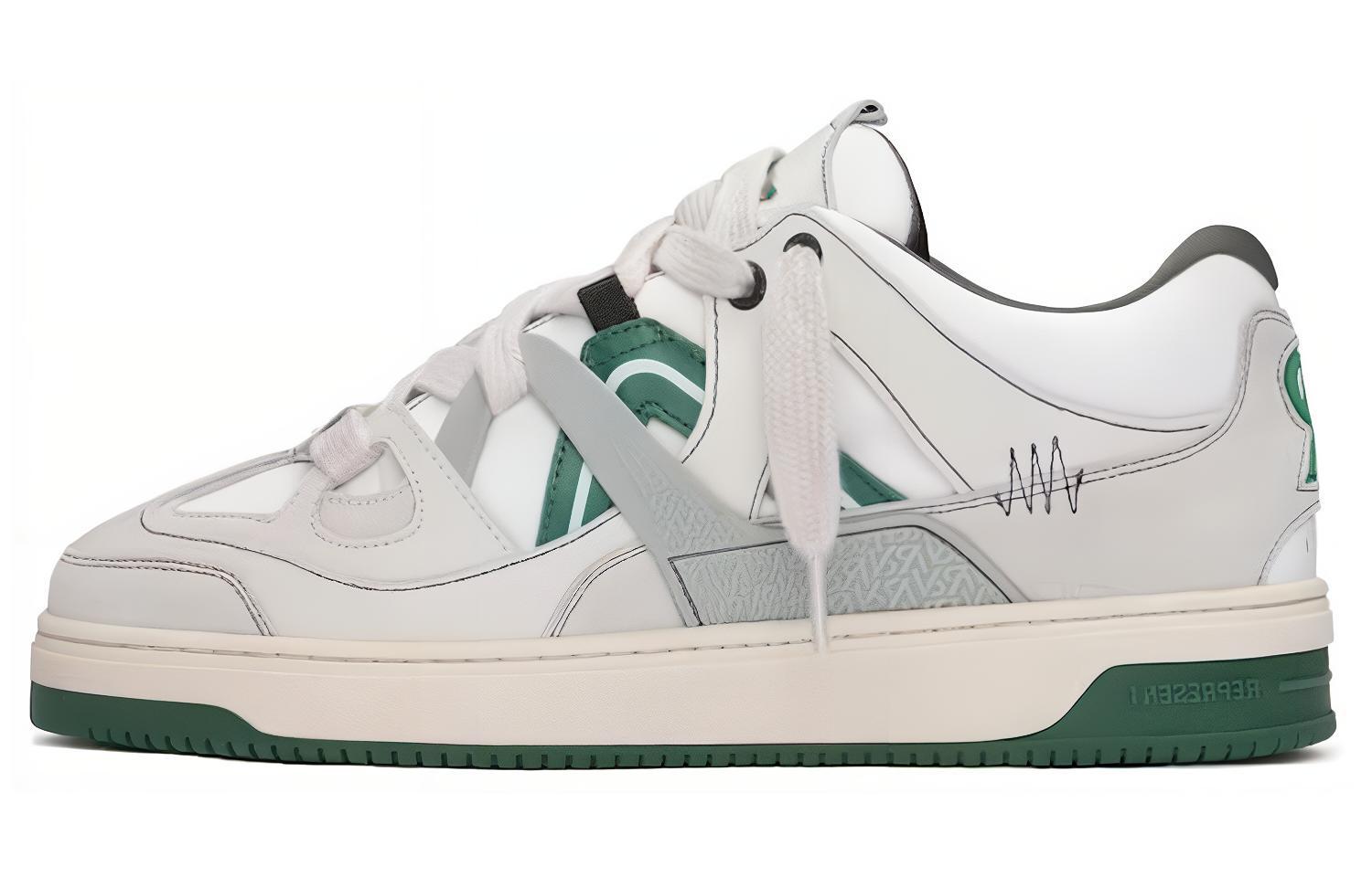 Represent x StockX Bully Sneaker (Edition of 300) Grey Iron Island Green M12068-397