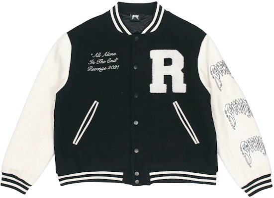 Revenge Bomber Jacket Black Skeleton Graphic Unisex Baseball Jacket REVE-JK010-MIX Buy Revenge Bomber Jacket Black Skeleton Graphic Unisex Baseball Jacket REVE-JK010-MIX