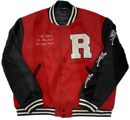Revenge Red Bomber Jacket with Back Skull Design Unisex REVE-JK011-MIX Buy Revenge Red Bomber Jacket with Back Skull Design Unisex REVE-JK011-MIX