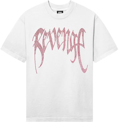 Revenge SS24 XXXTENTACION Love Logo T-Shirt White Unisex Short Sleeve Tee. RVG-TE000020 Buy Revenge SS24 XXXTENTACION Love Logo T-Shirt White Unisex Short Sleeve Tee. RVG-TE000020