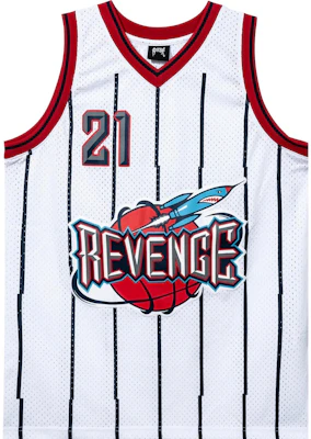Revenge White Jersey Embroidered Unisex Sleeveless Basketball Tank Top White EMBJERSEY-JRSY-WHTE Buy Revenge White Jersey Embroidered Unisex Sleeveless Basketball Tank Top White EMBJERSEY-JRSY-WHTE