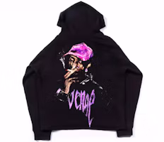 Revenge x Ski Mask the Slump God Hoodie Black - Unisex Graphic Letter Print REVE-HD030-BLACK Revenge x Ski Mask the Slump God Hoodie Black - Unisex Graphic Letter Print REVE-HD030-BLACK