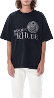 RHUDE Logo Print Crewneck Short Sleeve T-Shirt. TT09012610C0610 RHUDE Logo Print Crewneck Short Sleeve T-Shirt. TT09012610C0610