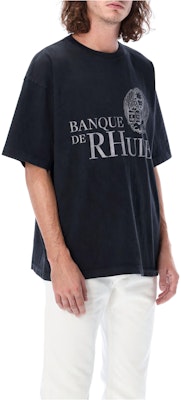 RHUDE 復古標誌印花短袖圓領T恤 TT09012610C0610 Shop RHUDE 復古標誌印花短袖圓領T恤 TT09012610C0610