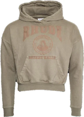 Rhude 象图案字母印花短款连帽卫衣 RHPF23H0030123721671 Buy Rhude 象图案字母印花短款连帽卫衣 RHPF23H0030123721671