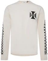 Rhude FW20 White Cotton Crewneck Pullover Sweatshirt RHU08PF20018 Rhude FW20 White Cotton Crewneck Pullover Sweatshirt RHU08PF20018