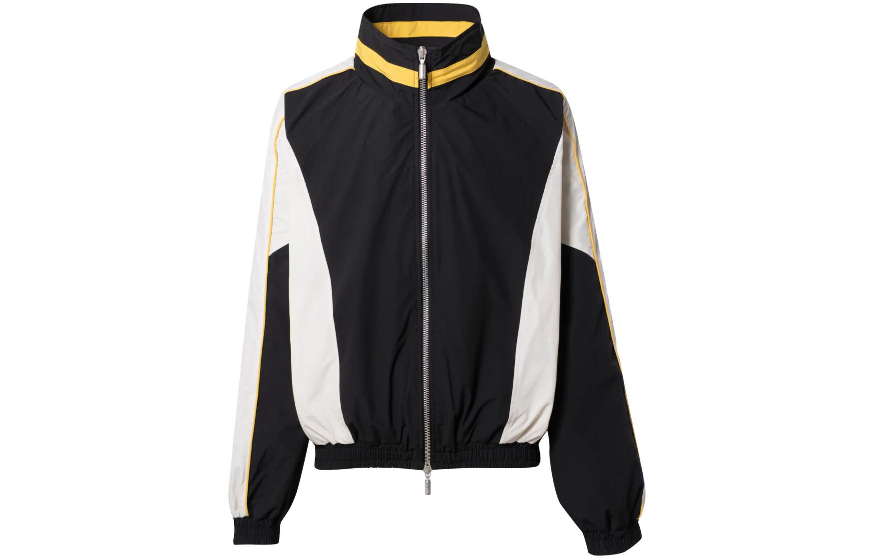 Rhude FW22 Colorblock Zip-Up Stand Collar Jacket Multicolor RHFW22JA17041639