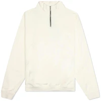 Rhude FW22 White Half-Zip High Neck Long Sleeve Sweatshirt RHFW22SW060126110611 Rhude FW22 White Half-Zip High Neck Long Sleeve Sweatshirt RHFW22SW060126110611