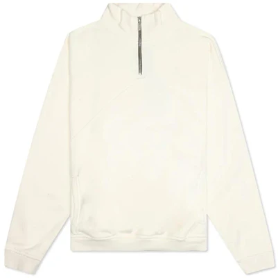 Rhude FW22 白色半拉鍊高領長袖運動衫 RHFW22SW060126110611 Buy Rhude FW22 白色半拉鍊高領長袖運動衫 RHFW22SW060126110611
