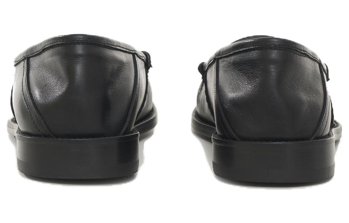 Shop 루드 블랙 패션 로퍼 (Rhude Black Fashion Loafer) RHSS22FO14040377