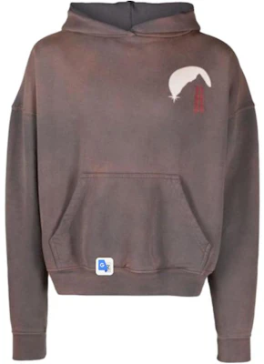 Rhude Gradient Pullover Hoodie Ungu Merah Pria RHPF23HO05012 Buy Rhude Gradient Pullover Hoodie Ungu Merah Pria RHPF23HO05012