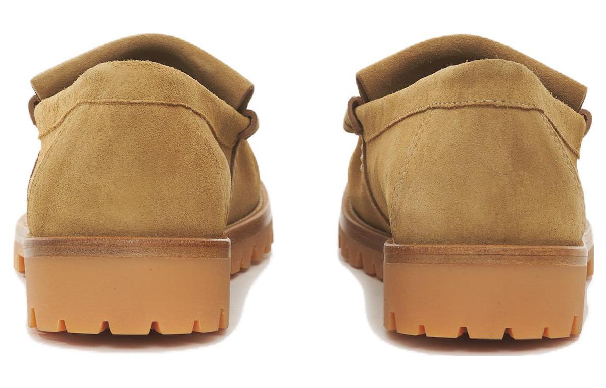 Shop ルード ローファー タン (Rhude Loafer Tan) RHSS22FO04178117