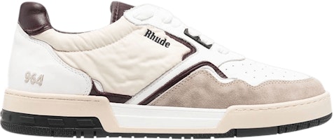 Rhude Racing Sneaker 'White Maroon' RHFW22FO10604-0810 Rhude Racing Sneaker 'White Maroon' RHFW22FO10604-0810
