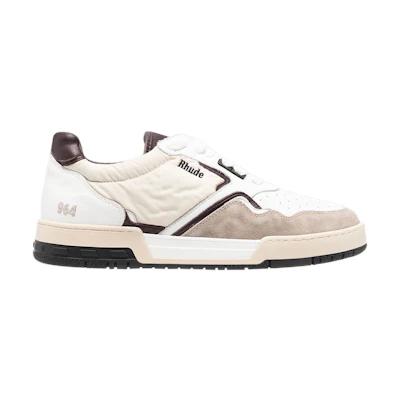 Rhude Racing Sneaker 'White Maroon'