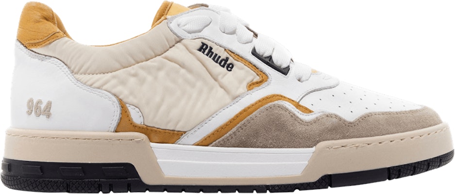 Rhude Racing Sneaker 'White Mustard' RHFW22FO10604-1036 Buy Rhude Racing Sneaker 'White Mustard' RHFW22FO10604-1036