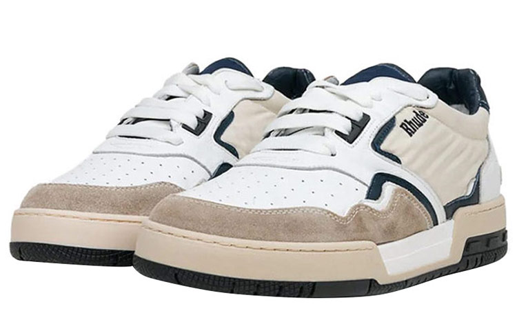 Order Rhude Racing Sneaker ''Weiß Navy'' RHFW22FO10604-811