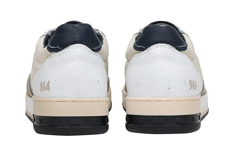Shop Rhude Racing Sneaker ''Weiß Navy'' RHFW22FO10604-811