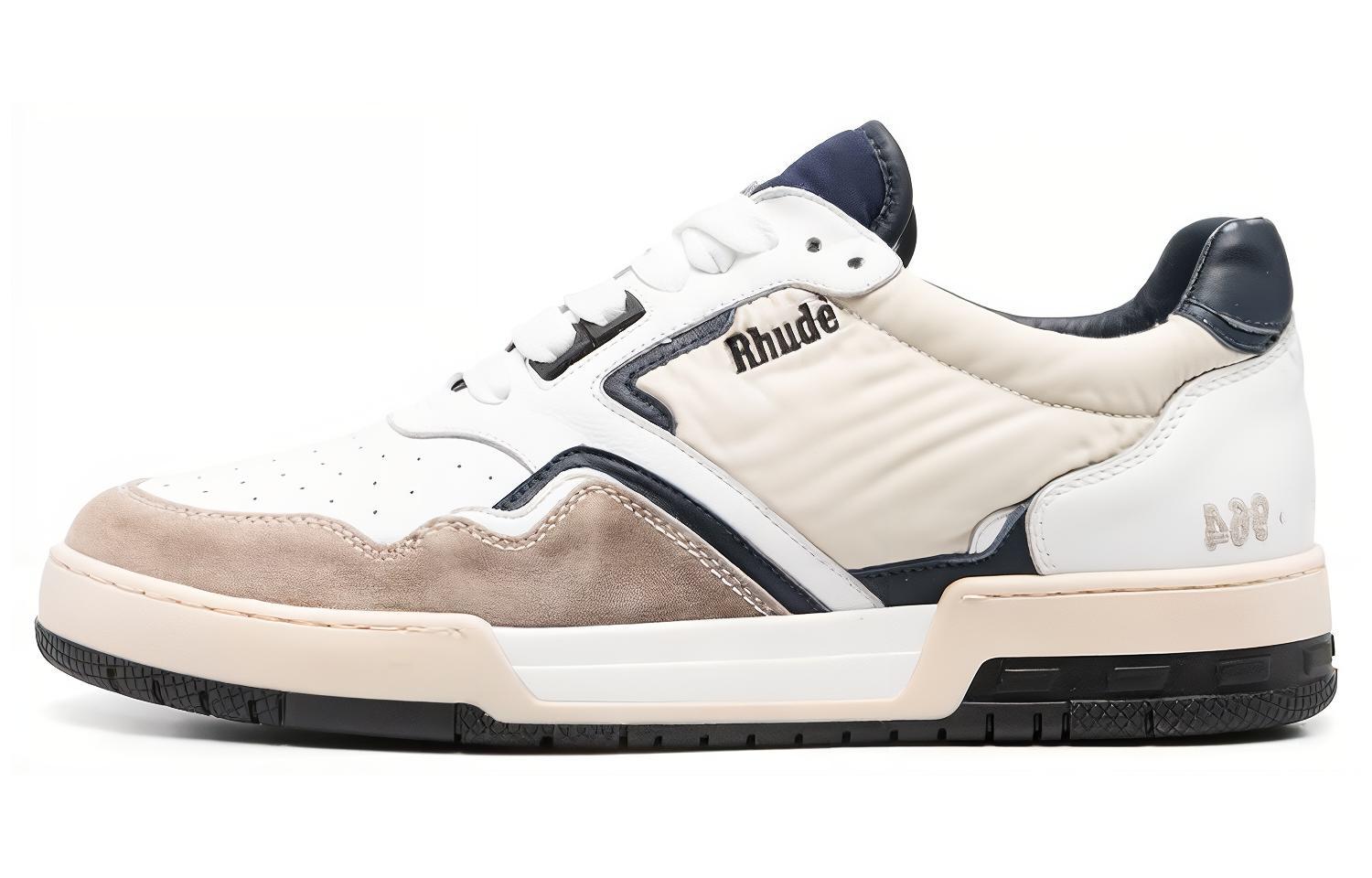 Rhude Racing Sneaker 'White Navy' RHPF22FO02178-811