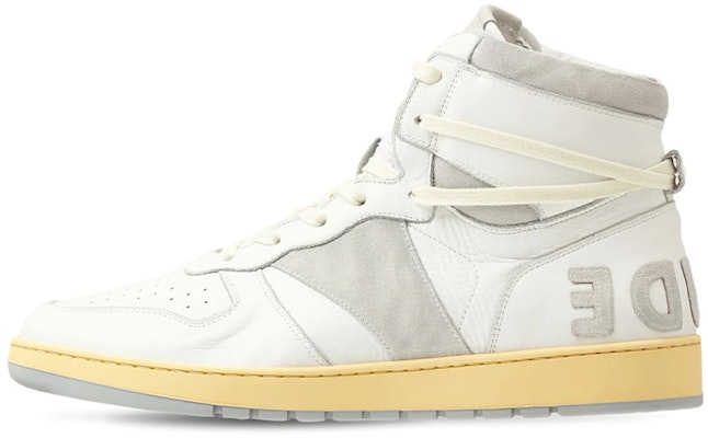 Rhude Rhecess 高筒運動鞋 '白灰色' RHFW21FO24039554 Buy Rhude Rhecess 高筒運動鞋 '白灰色' RHFW21FO24039554