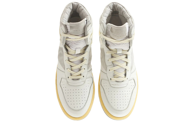 Lookbook Rhude Rhecess High ''Weiß Grau'' Schuhe RHFW21FO24039554