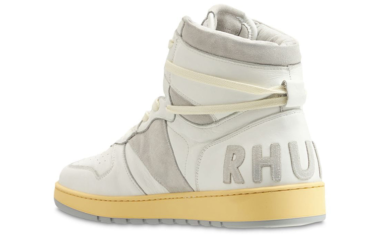Shop Rhude Rhecess High ''Weiß Grau'' Schuhe RHFW21FO24039554