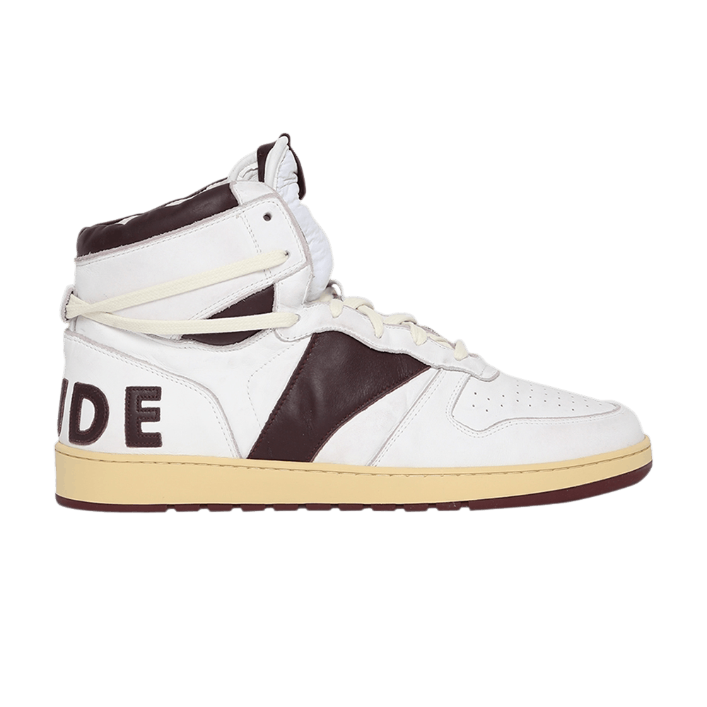 Rhude Rhecess High 'White Maroon' RHSS22FO05178-0500